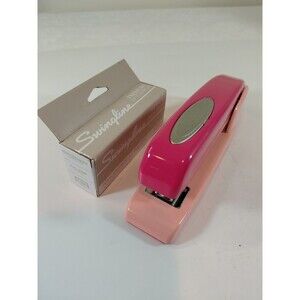 Swingline 747 Stapler Pink Magenta Standard Desk Full Strip W/ Staples